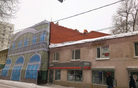 Надстройка здания Немецкого рынка