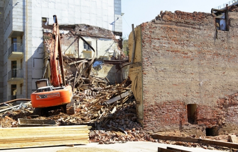 Снос исторического здания
