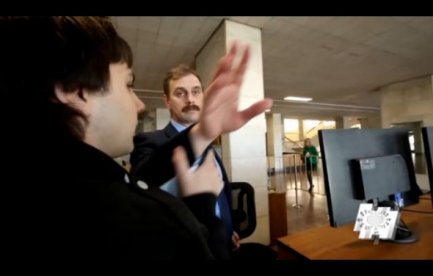 Кадр из анонса программы "Наступление на наследие" про Тулу