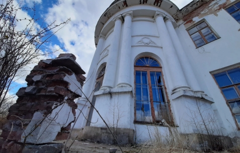 Усадьба Любвино. Кадр проекта "Наступление на наследие"