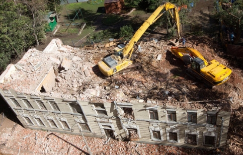 Снос исторического дома