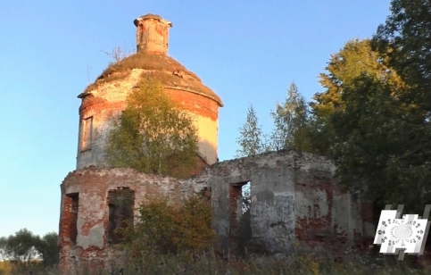 Кадр программы "Наступление на наследие" о городе Можайск