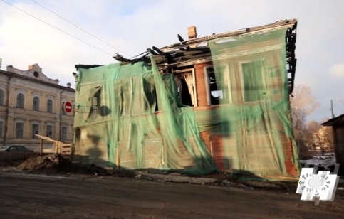 Кадр из анонса программы "Наступление на наследие" про Вологду